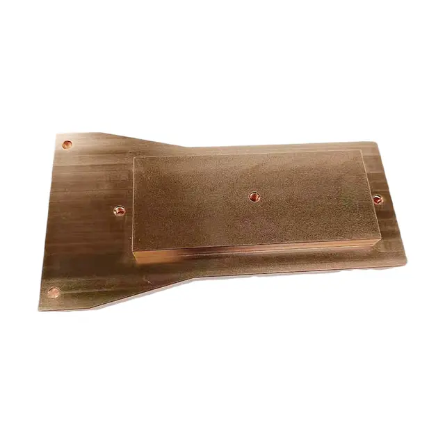 Copper Heat Sinks Deep Machining Liquid Cooled Plate Copper Heat Sinks Deep Machining Liquid Cooled Plate