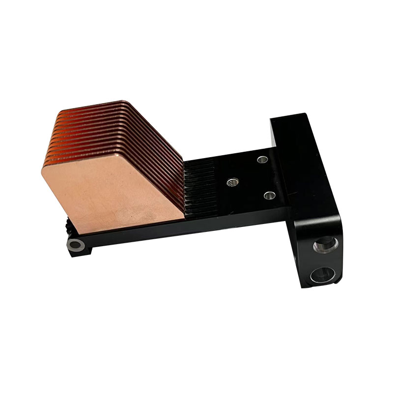 Aluminum Base Bonded Of Copper Fin Heat Sink Kingka