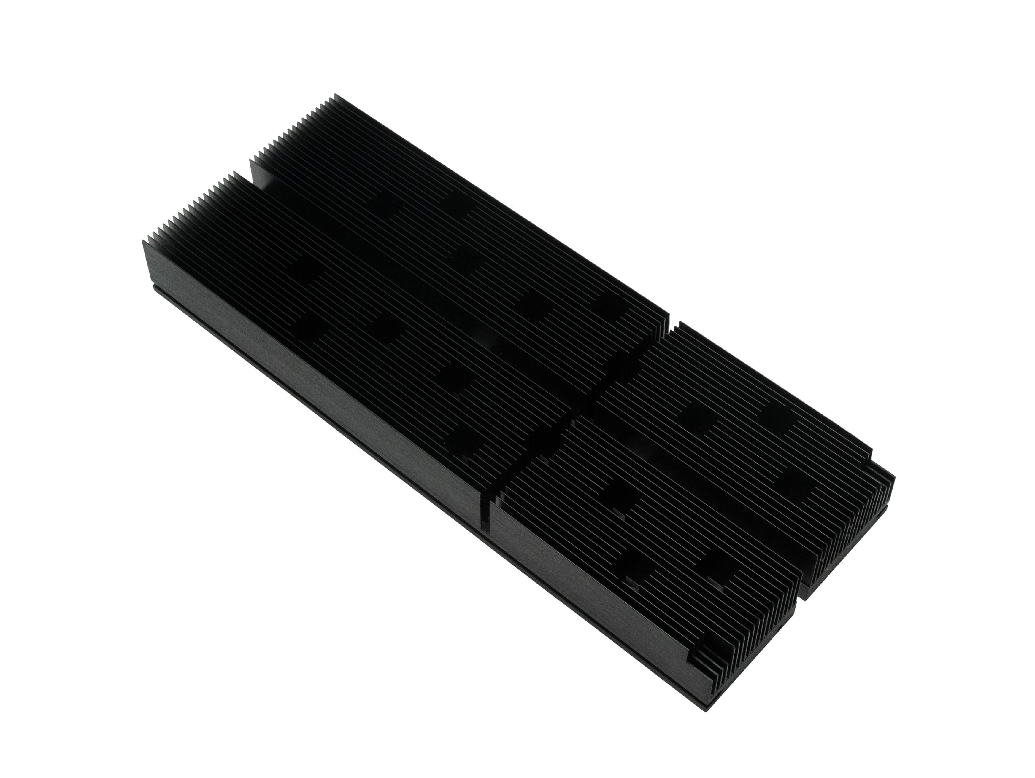 Black Anodized Aluminum Heatsink - 2