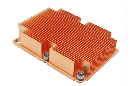 Several common heat sink materials