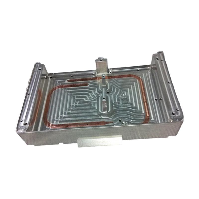 Customized Deep Machining Liquid Cold Plate with Copper Tube
