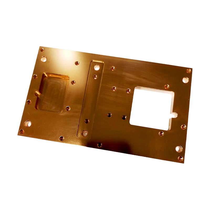 Copper Aluminum Water Cooling Block Deep Machining Cold Plate
