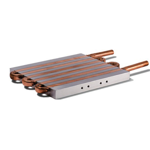 Water Liquid Cooling Epoxy Bonded Heatsink Cold Plate with Copper Tube