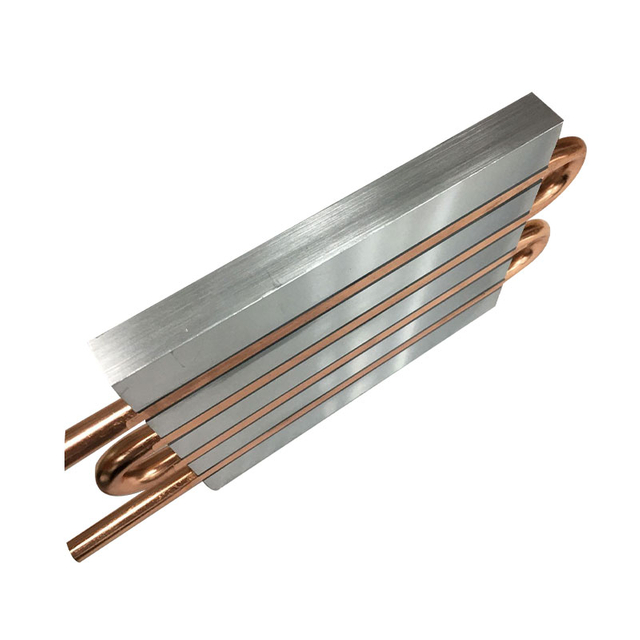 4 Pass Copper Tube FSW Liquid Cold Plate